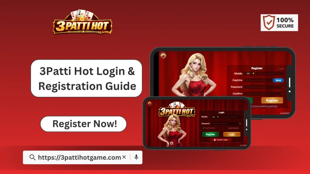 3Patti Hot Login & Register
